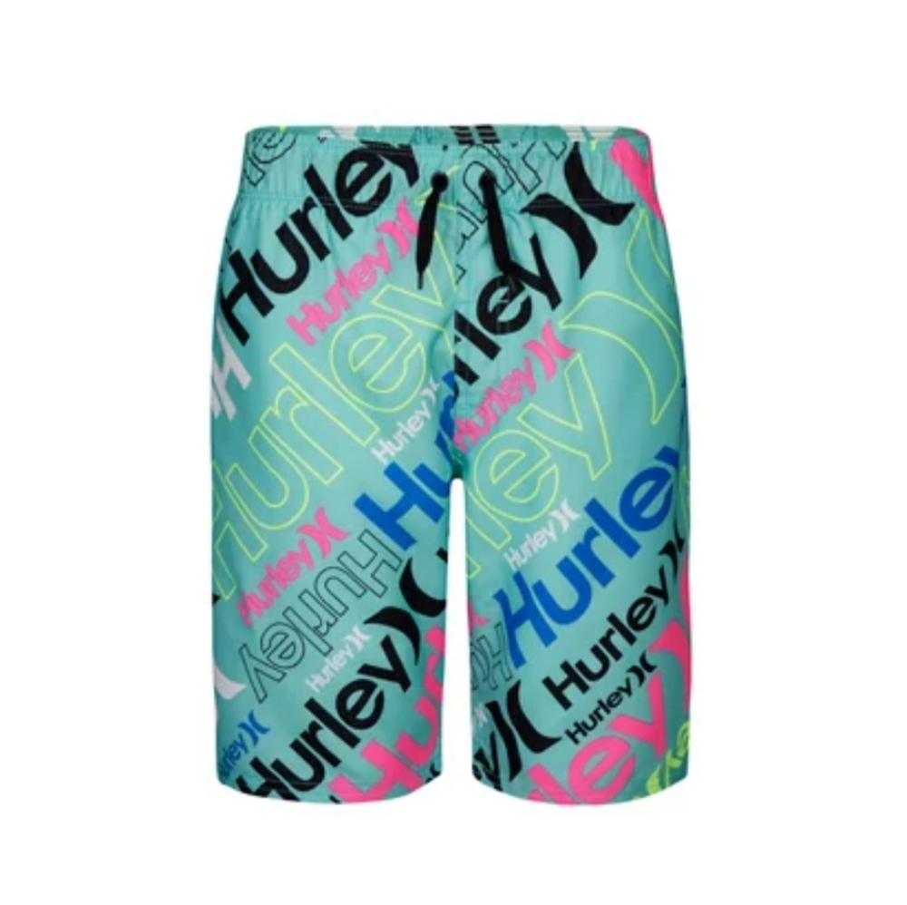 Hurley®Boys Medium Wordmark Pull On Swim Trunks